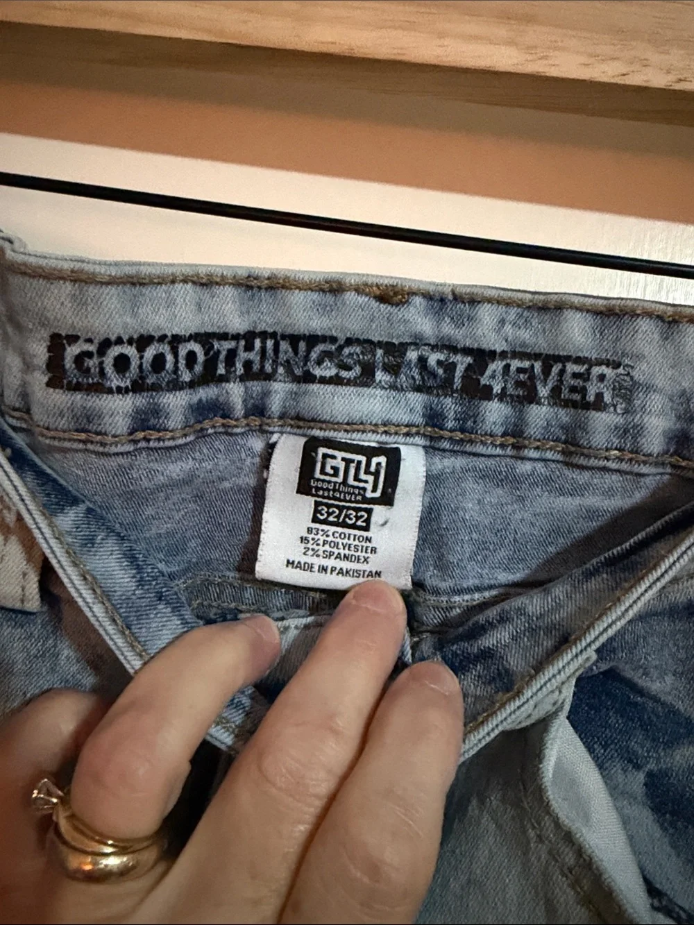 G.I.L.I. Light Blue Washed Denim Jeans